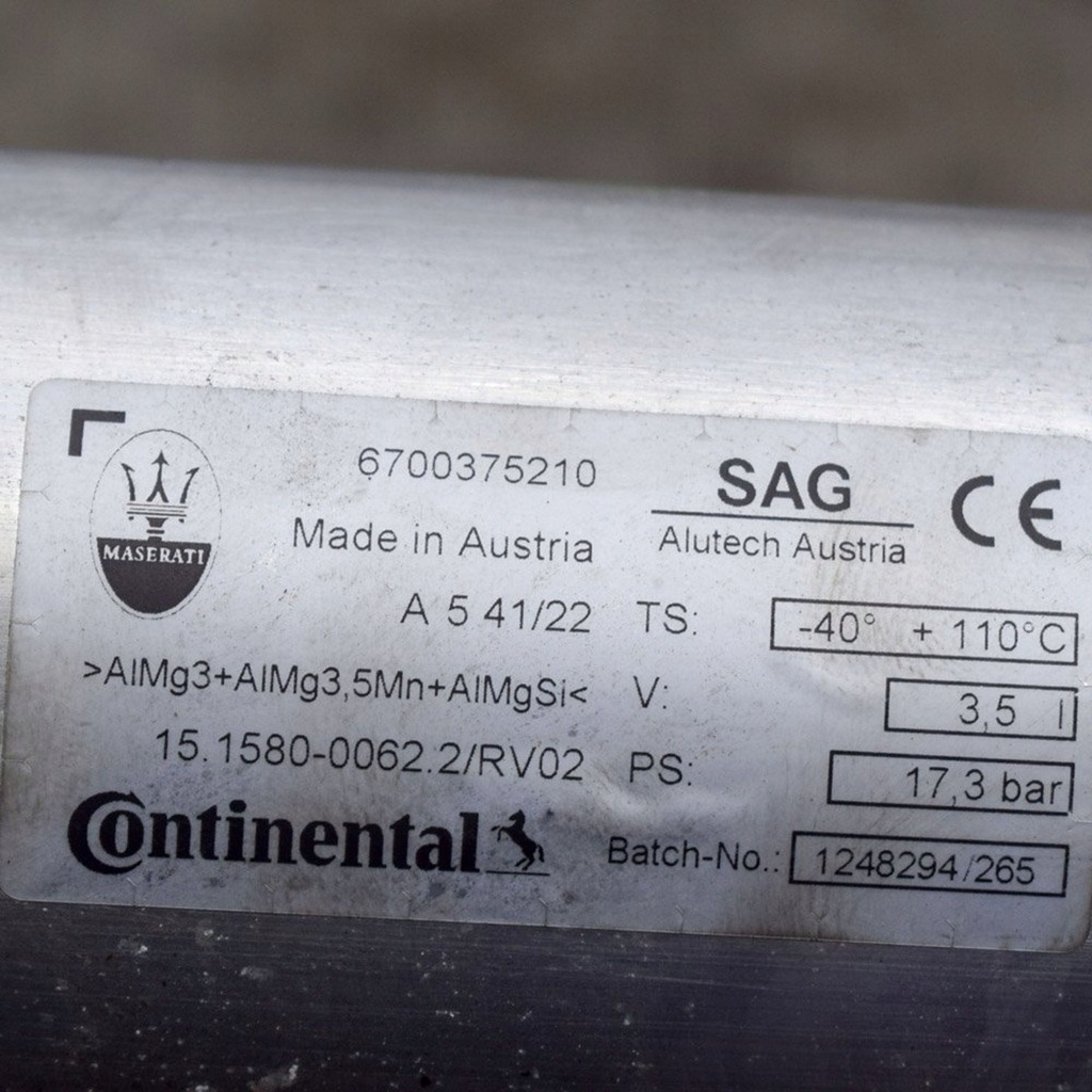 фото №7, Maserati levante 2023 бак повітря заднього підвіска пневматичний