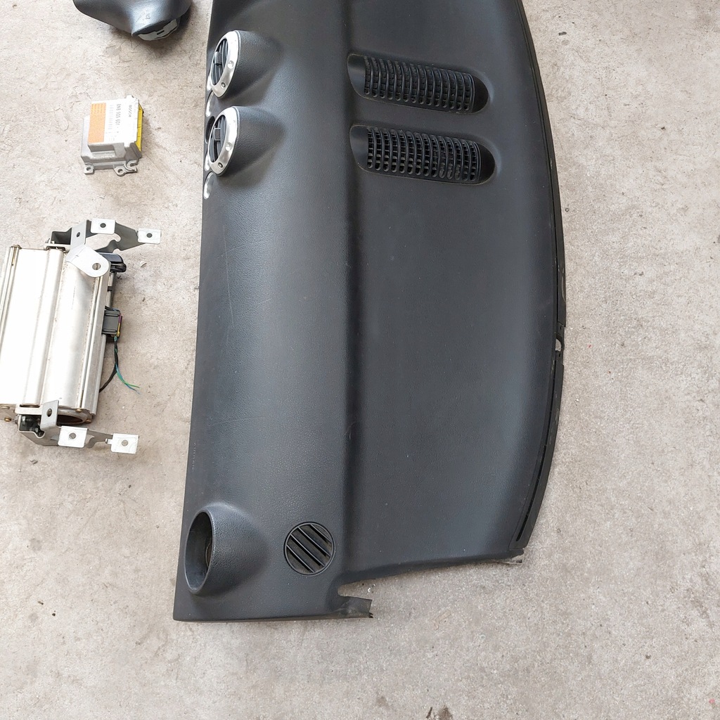 фото №6, Audi tt 8n приборная панель приборная приборная панель + подушки безопасности пассажира водителя модуль