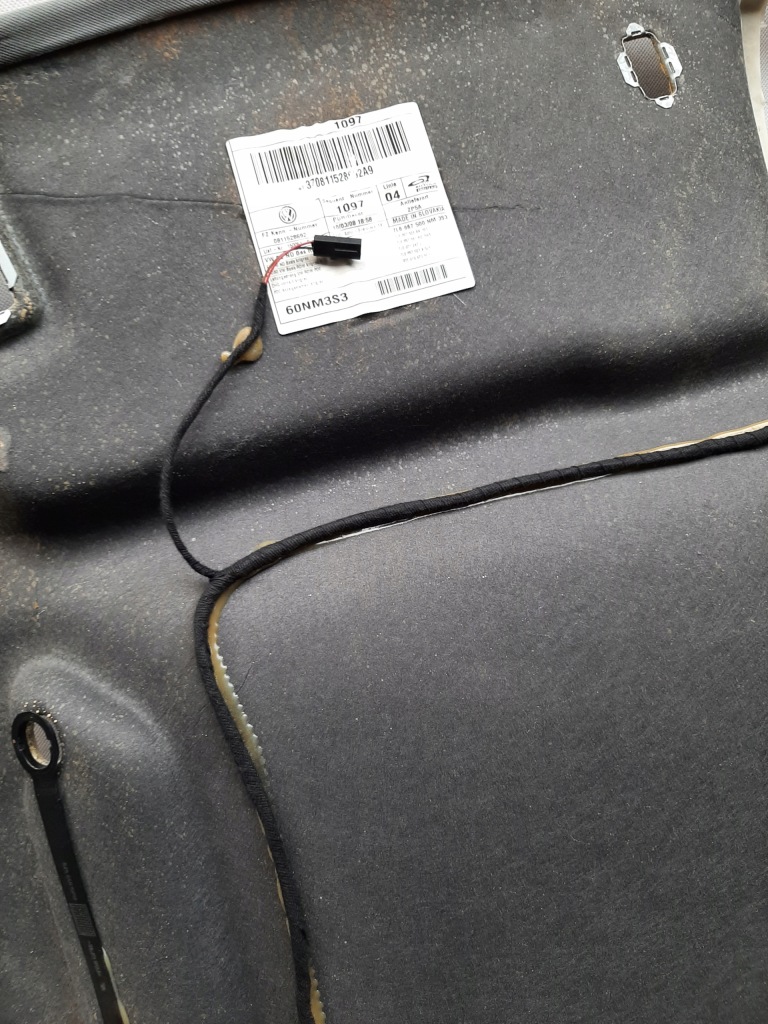 фото №11, Vw touareg стеля оббивка дах 7l6867500