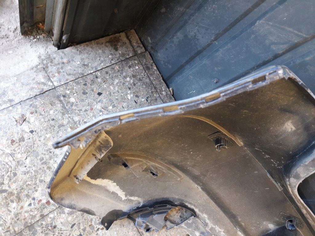 фото №10, 5k6807421 бампер задняя vw golf vi granatowy