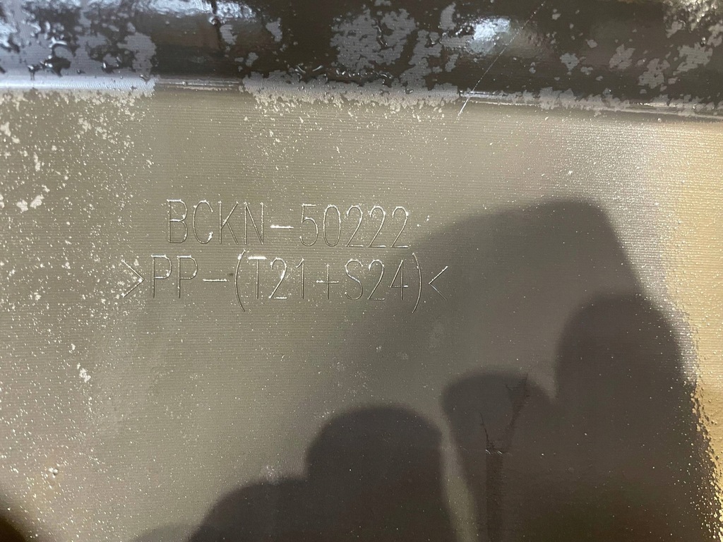 фото №9, Mazda 3 bp iv 4 19- hb диффузор накладка молдинг бампер задняя задний