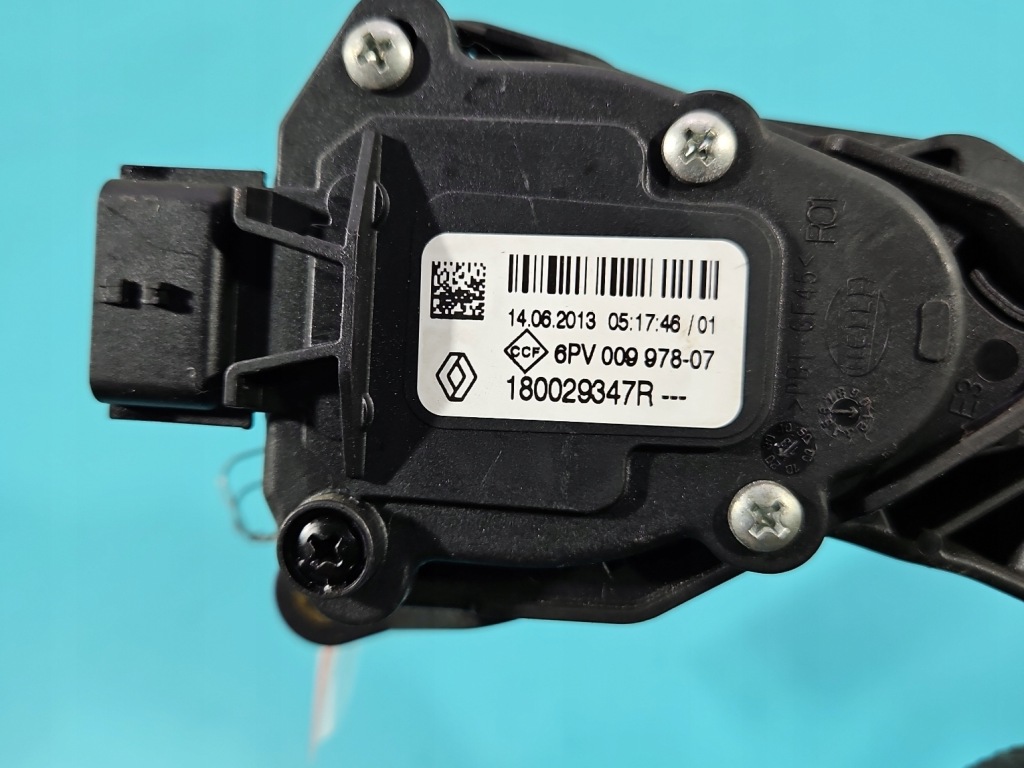 Педаль газа потенциометр renault clio iv 12-20 6pv009978-07 0.9 tce с Разборки