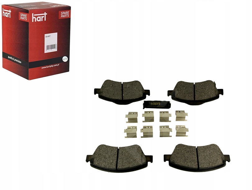 фото №1, Тормозные колодки тормозные перед auris 1.4-2.2 07- hart