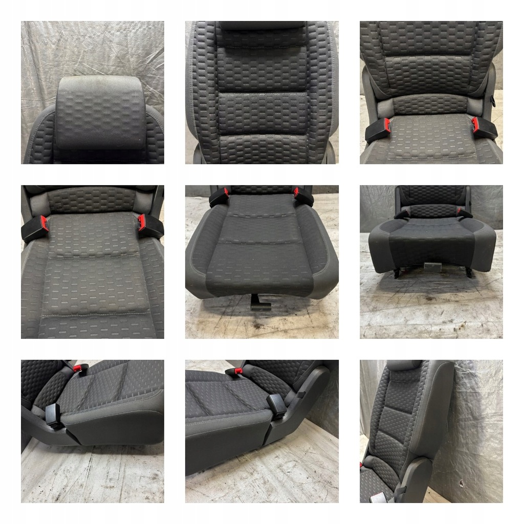 фото №16, Сиденья передние заднее сиденье задняя сиденья trzeci ряд volkswagen touran i lift