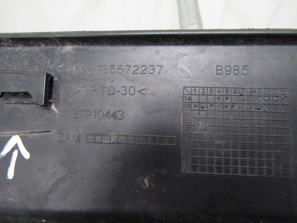 фото №10, Молдинг порог правая fiat 500x 500 x 14- накладка