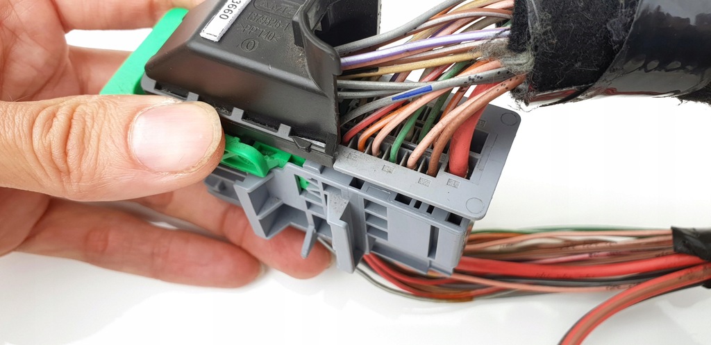 фото №13, Renault megane scenic 2 ii штекер колодка r2 джгут pod сидіння сидіння сіра