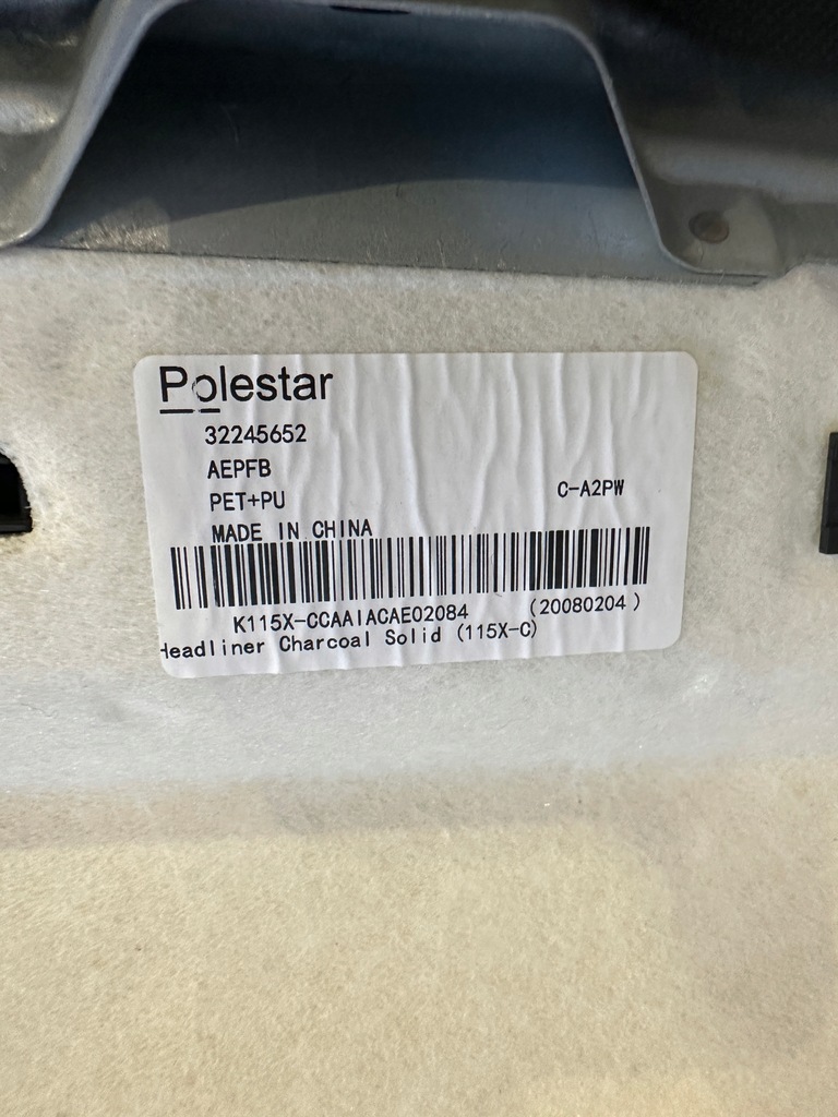 фото №5, Polestar 2 стеля czarna панорама