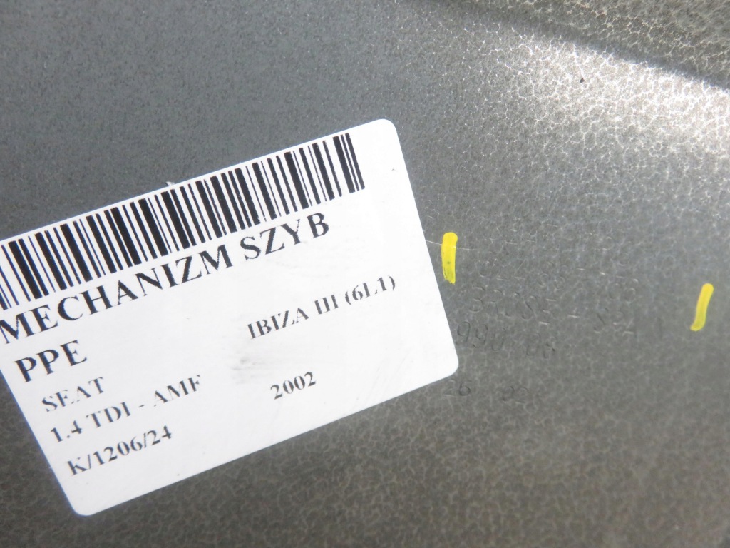 фото №6, Подъемник стекло правый передний seat ibiza iii 6l4837752aq 6l4837756h