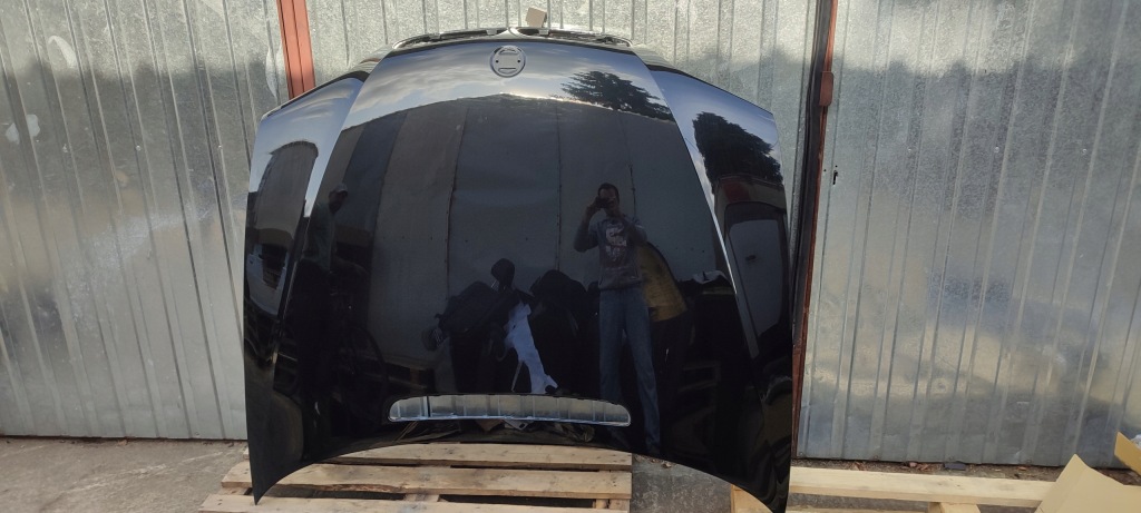 Капот кришка bmw 3 3 e46 sedan/kombi 01-06.05r рестайлінг  475 чорний  sapphire Зі Шроту