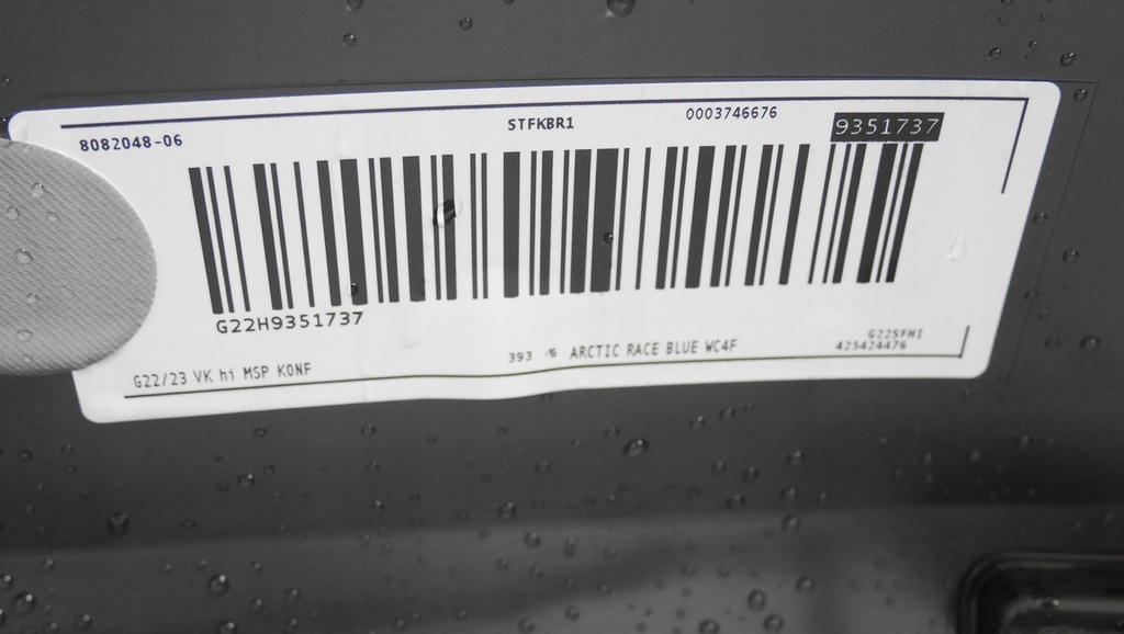 фото №7, Bmw 4 g22 g23 бампер задняя m-pakiet цвет wc4f