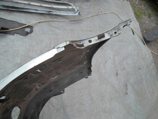 фото №12, Бампер перед передний хром renault laguna ii lift / z707