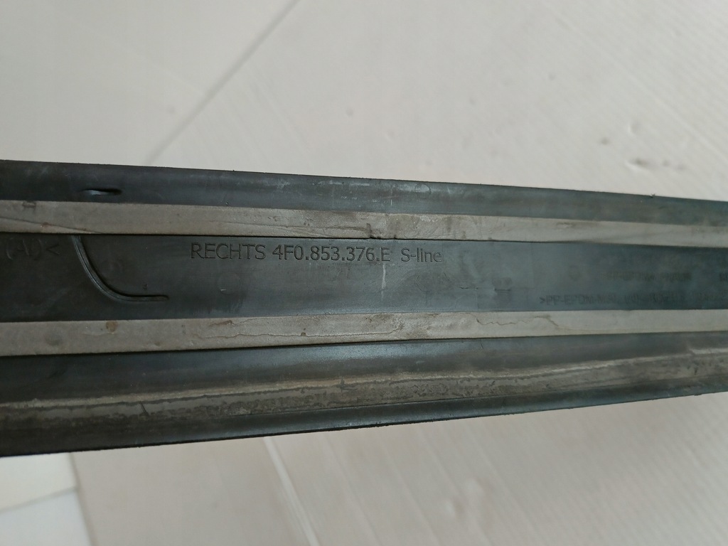 фото №8, Молдинг накладка порог 4f0853376 задняя правый audi a6 c6