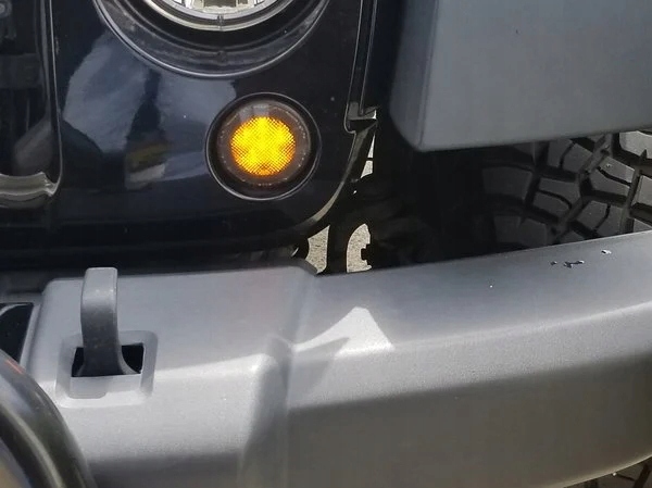 фото №11, Поворотники передні jeep wrangler jk 2007-2018 led з білий postojem