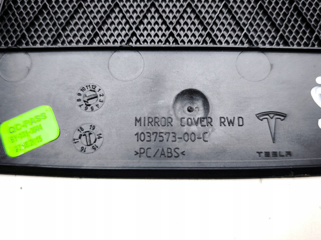 фото №6, Tesla model s 2015 корпус дзеркало внутрішнього 103757300c
