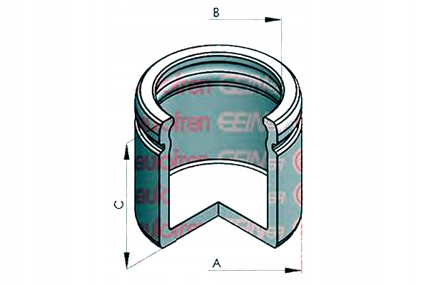 фото №2, Autofren поршень гальмівний renault перед fluence m