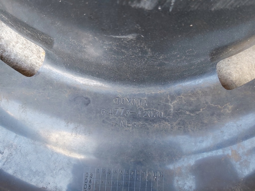 фото №6, Toyota rav4 ii захист колеса запасного корпус 64773-42030