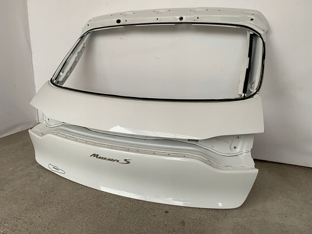 фото №9, Porsche macan lift 2018r- крышка багажника багажника задняя