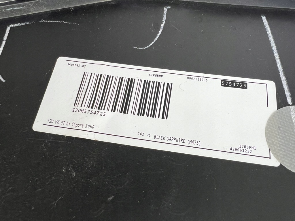 фото №8, Bmw ix i20 m-pakiet бампер задняя задний pdc 5a0af62-07