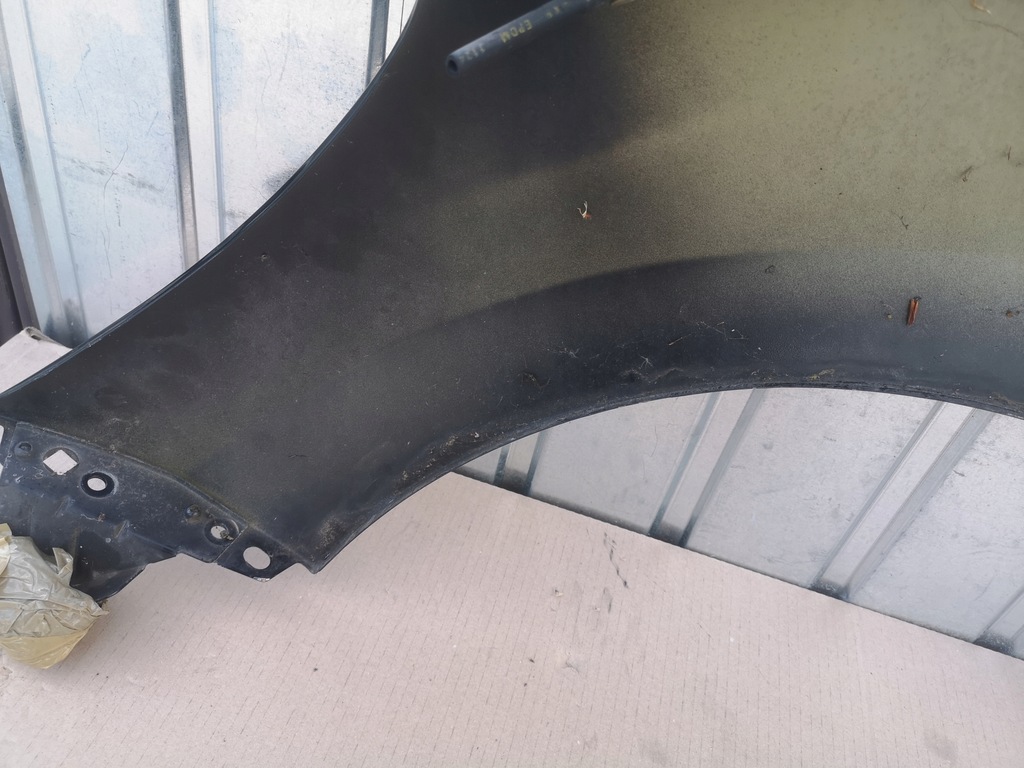 фото №15, Крила правий перед peugeot 207 lift 09-12 чорний оригінал