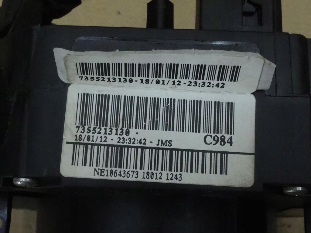 фото №9, Переключатель комбинированный подрулевой переключатель 7355213130 fiat grande punto evo 3d 09-12