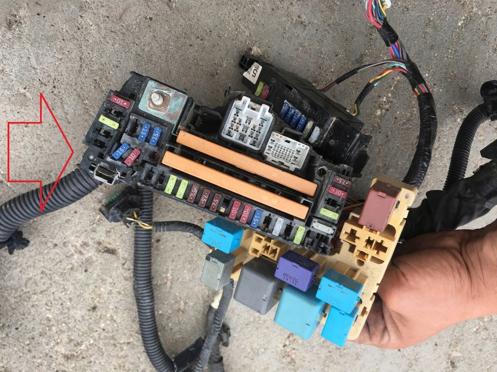 фото №9, Toyota venza 12-16 джгут електропроводка перегородка перед usa