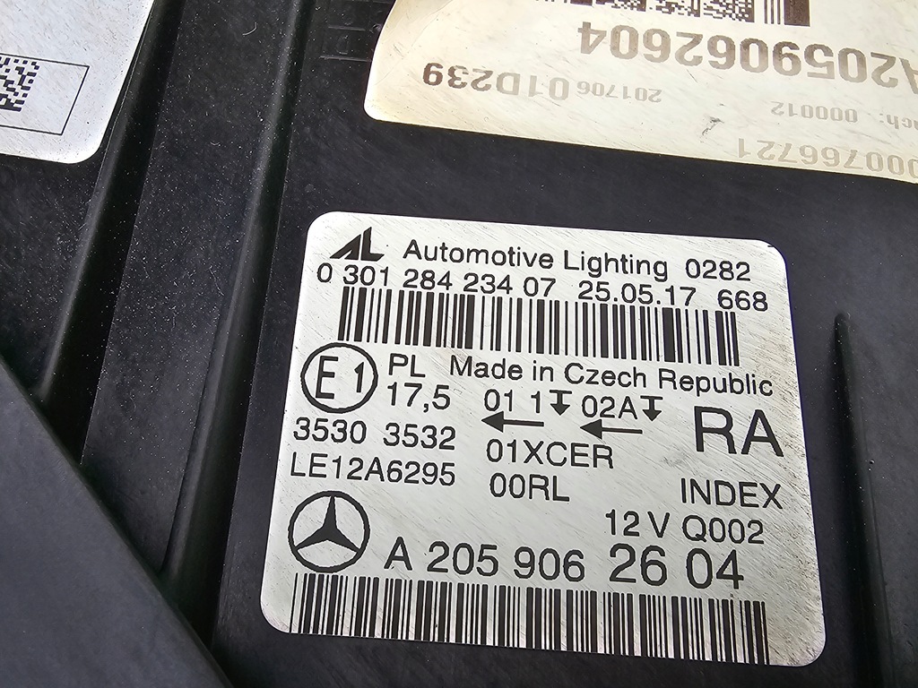 фото №5, Mercedes c-klasa w205 full led лампа передняя