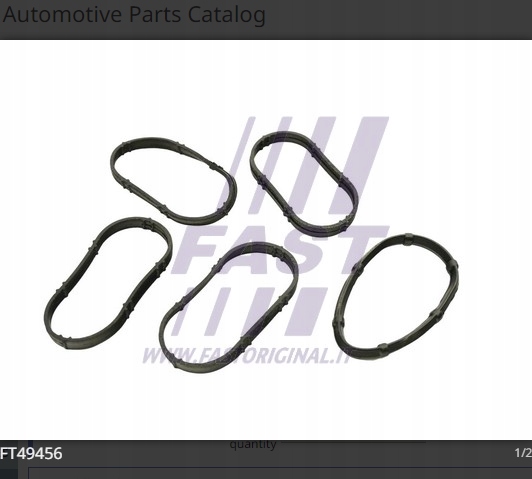 фото №2, Прокладка колектор renault kangoo ii 08 всмоктуючий набір trafic ii