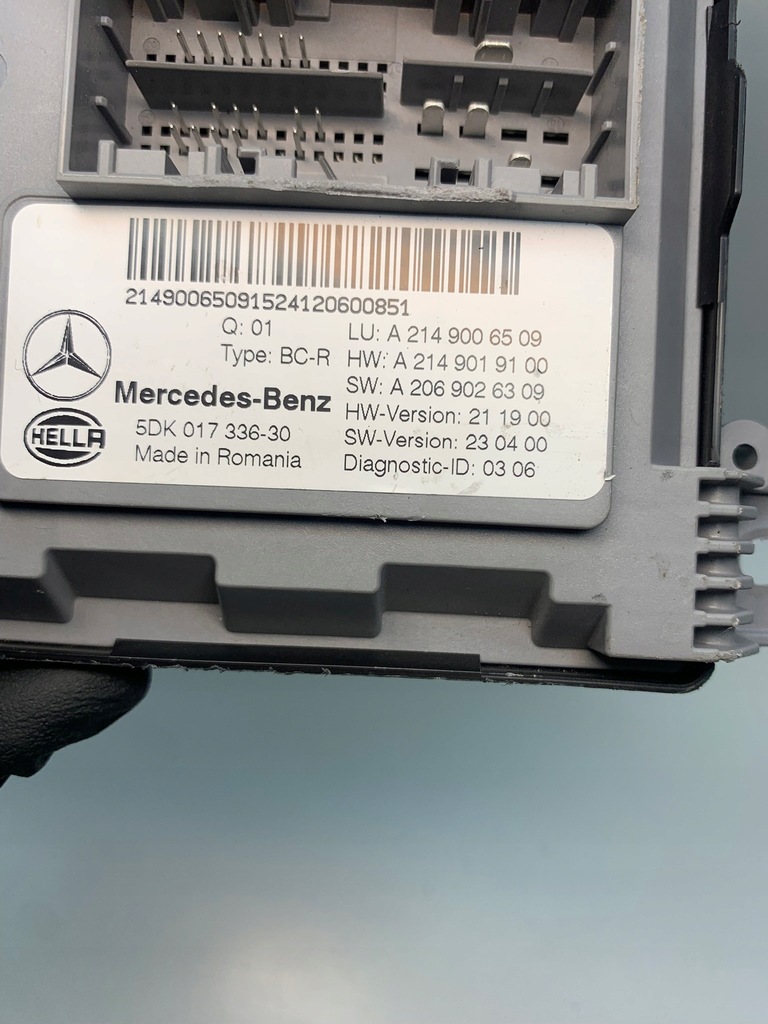 фото №7, Mercedes w214 блок управления модуль комфорта bcm a2149006509