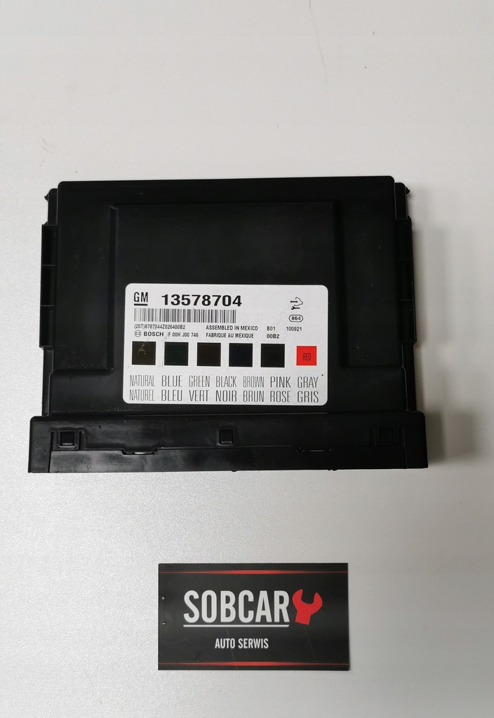 фото №1, Модуль блок управления комфорта 13578704 opel insignia a