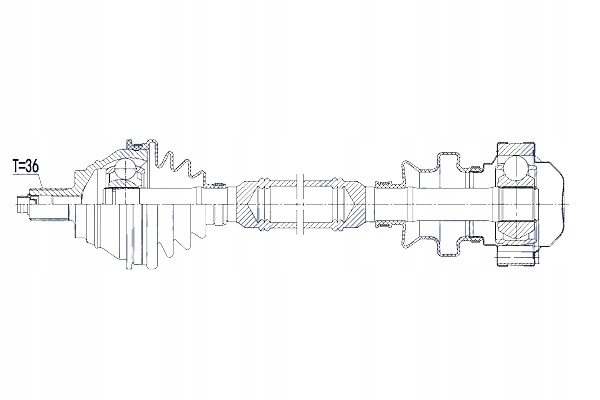 фото №10, Nty приводной вал приводная vw 4motion golf v vi passat 05- cc 11- caddy iii