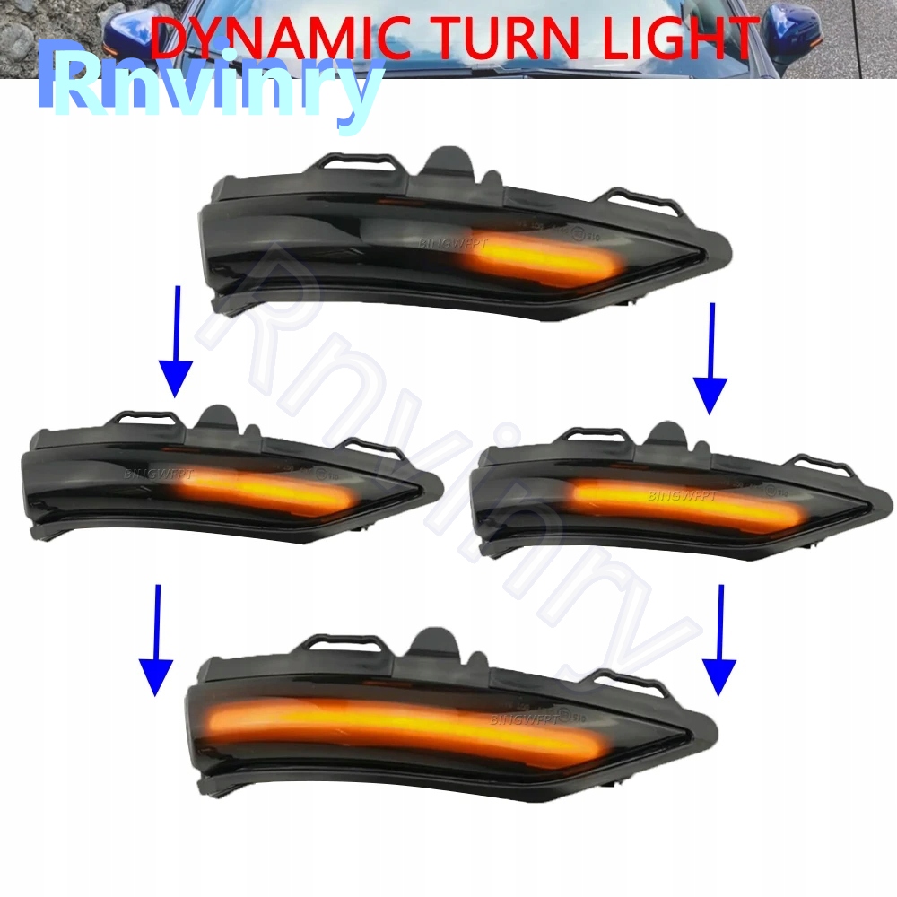 фото №7, Динамический поворотник rnvinry dla forda fiesty st line mk8 18-19 puma 20