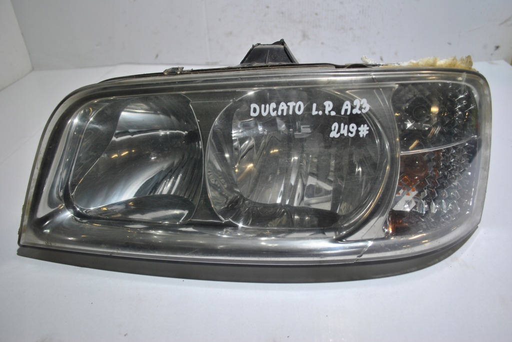 фото №1, Лампа лівий перед fiat ducato ii lift 0318113213