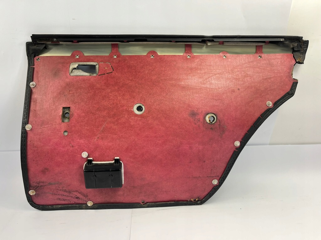 фото №9, Обшивка двері лівий задня задній mercedes w123 kombi чорний s123