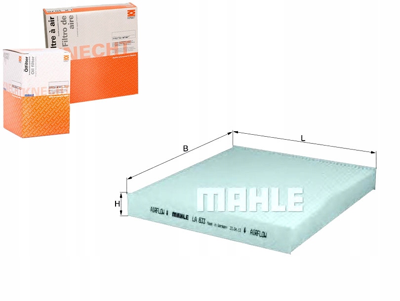 фото №1, Фильтр кабины ford ranger mazda 3 6 b-serie bt-50 c