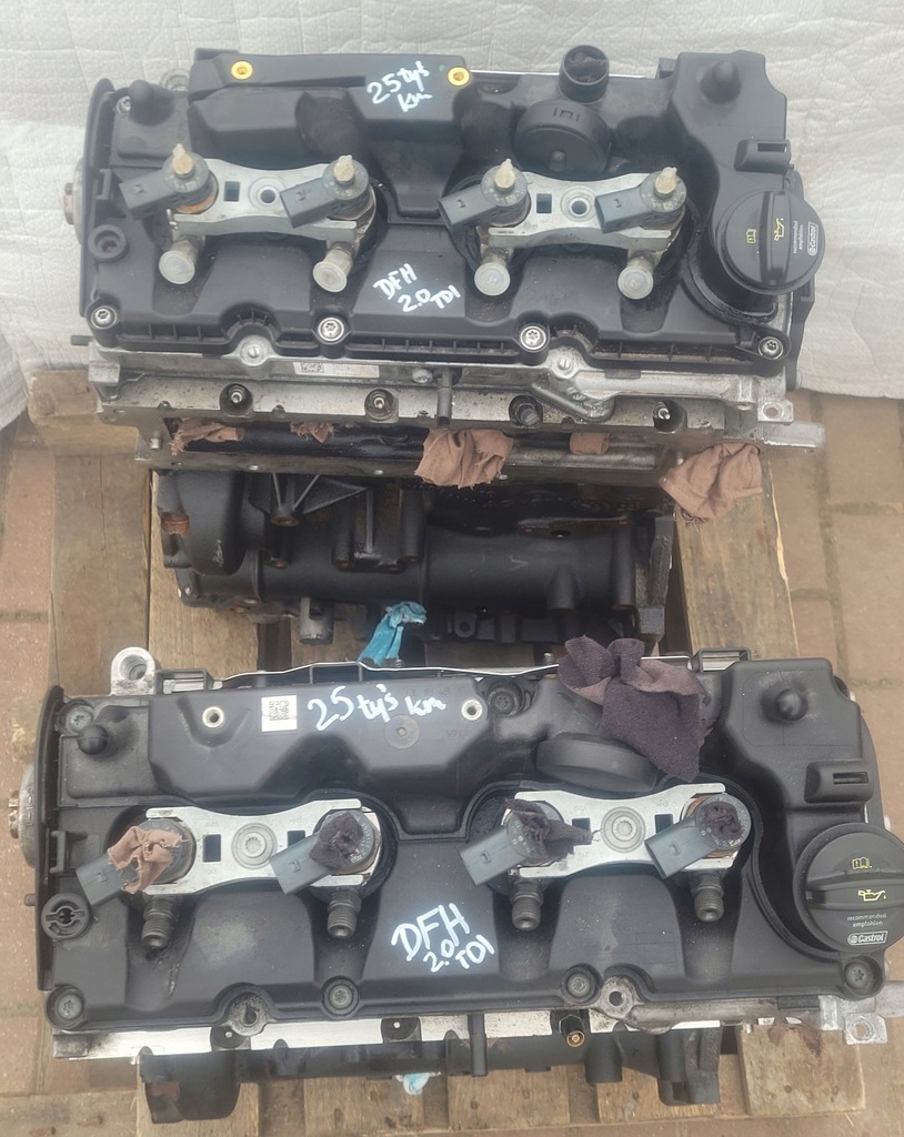 фото №6, Vw seat skoda 2.0 tdi 190 ps двигатель блок dół dfh