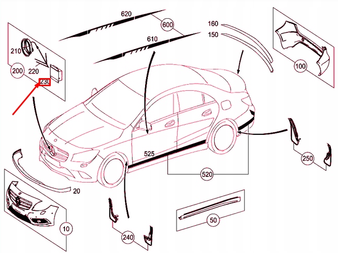 фото №8, Mb cla c117 подсвечиваемый передний mercedes star управление unit a1669004810