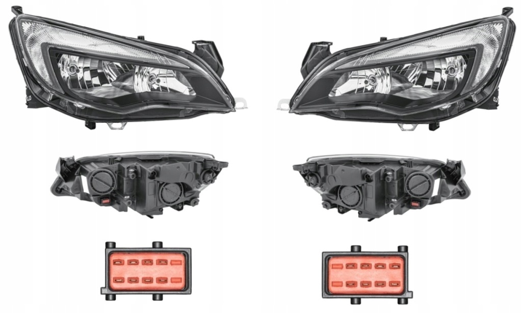 Купити Фара лампа opel astra j 13- 5d hella l+p