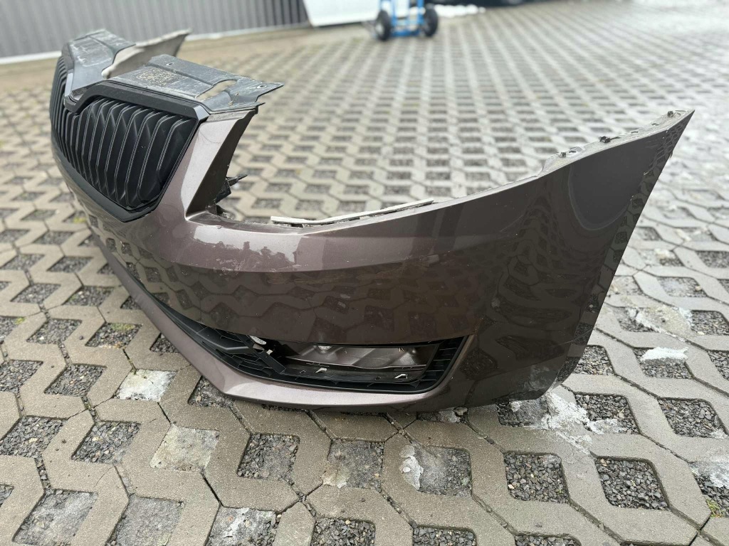 фото №12, Skoda octavia iii бампер перед передній kompletny 13-17 lf8z