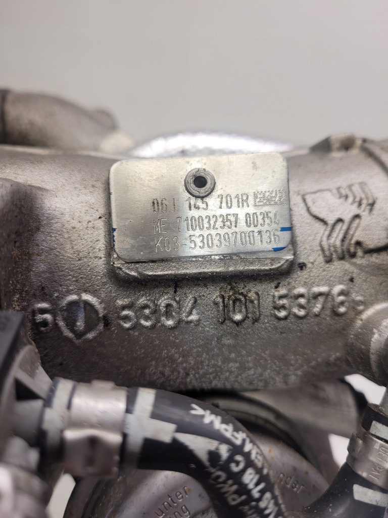 фото №10, Турбонагнетатель audi vw seat 1.8 tfsi 06j145701r