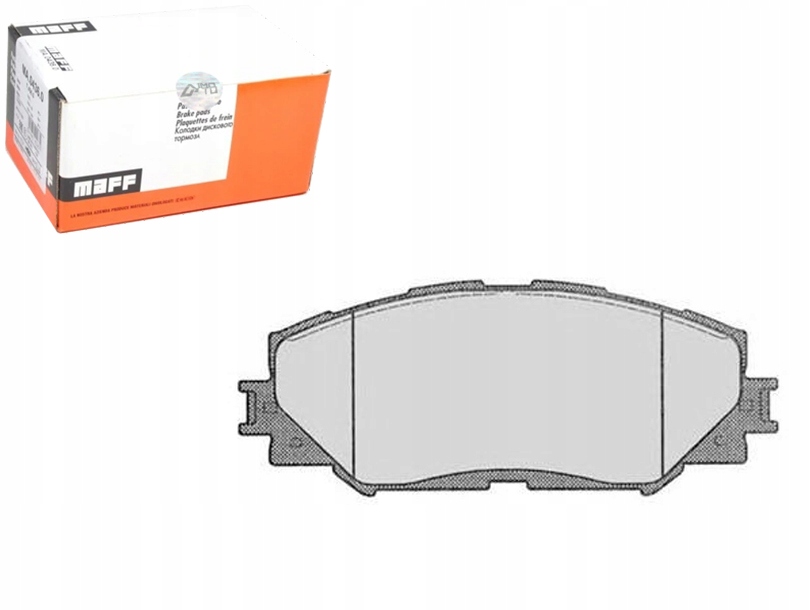 фото №1, Maff тормозные колодки тормозные subaru trezia 1.3