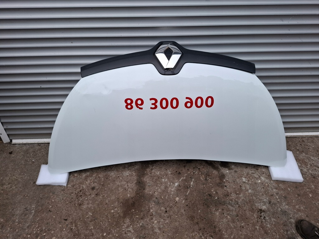 фото №1, Капот кришка передня renault trafic iii білий