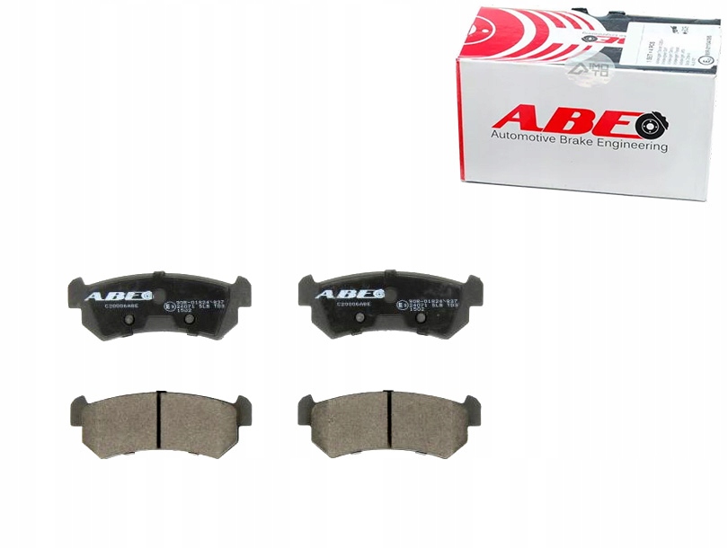 фото №1, Abe c20006abe набір гальмівних колодок гальмівних, гальма дискові