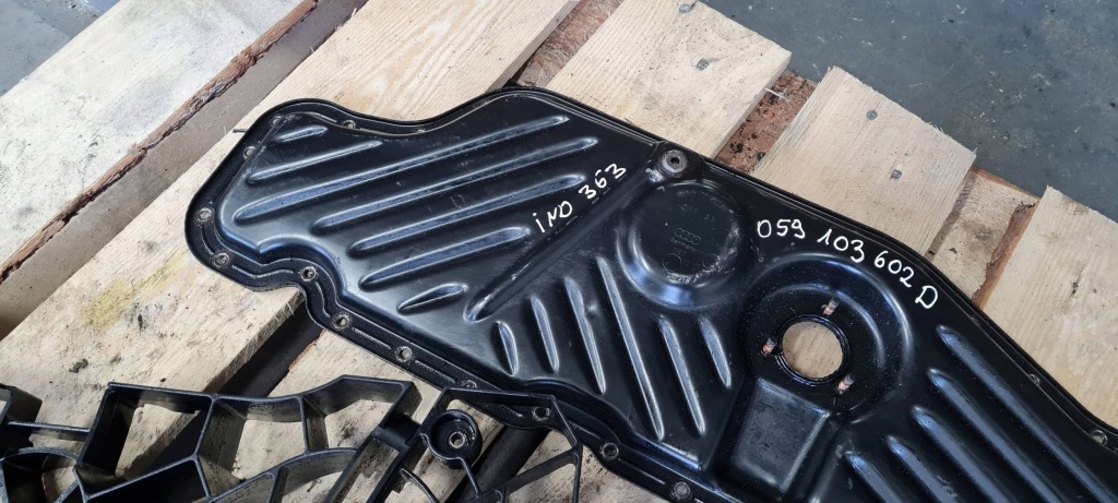 A6 c6 рестайлинг  корпус основание поддон масла масляная 3.0 tdi 059103602d Доставка