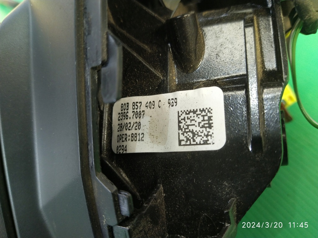 фото №13, Зеркало левая audi q5 8 pin 80b857555 20r