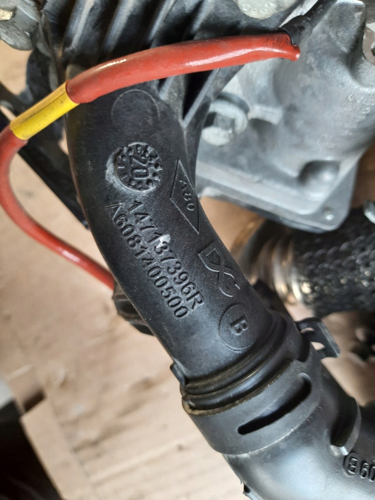 фото №8, Clio v 1.5bdci дроссельная заслонка egr датчик давления шланг радиатор выхлопных газов