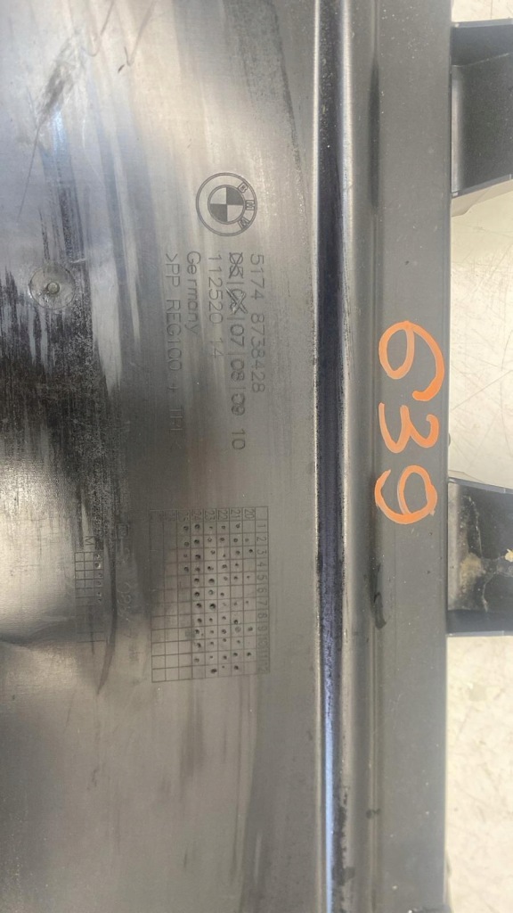 фото №10, Bmw ix i20 повітропровід повітря впуск w бампер перед 5174-8738428