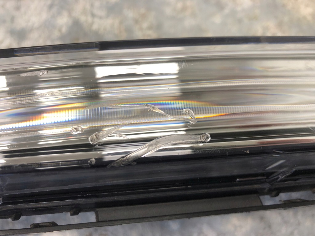 Фара поворотник led drl правый porsche cayenne 7p5941182j с Разборки