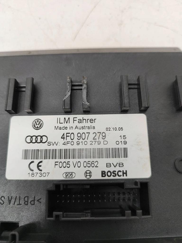 фото №8, Audi a6 s6 c6 4f 2006 модуль / блок управления комфорта