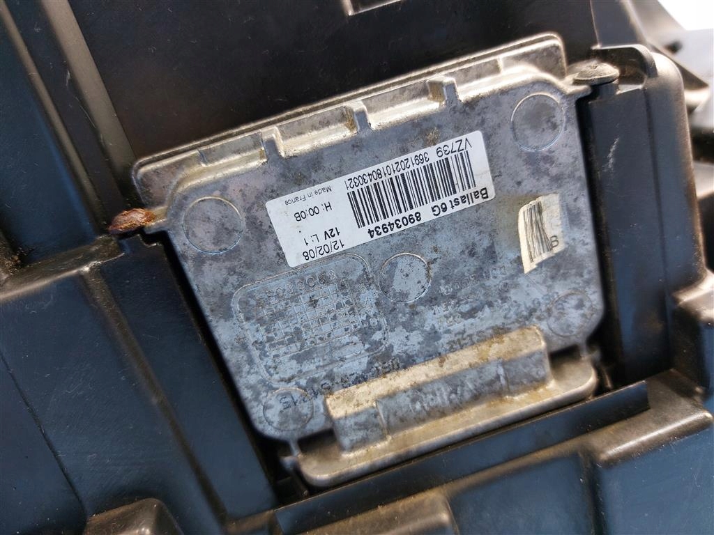 Фара лампа перед левая citroen c5 iii x7 ксенон 89902752 89034934 08-11r Оригинал
