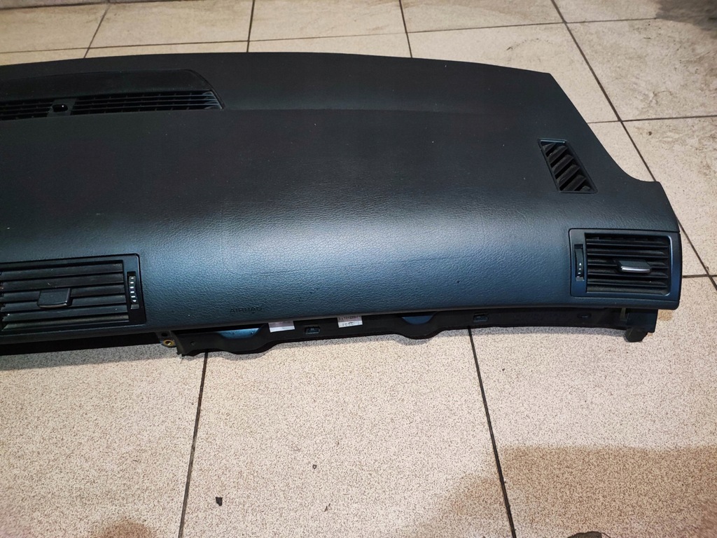 фото №7, Панель приладів приладова консоль air bag audi a4 b6